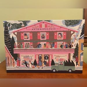 Empty Anthropologie 2022 Advent Calendar Box